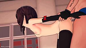 Megumin Konosuba Puts On Bikini For Adult Version On The Floor