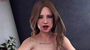 Fresh Woman Emily Wakes Up Boldly In The Morning