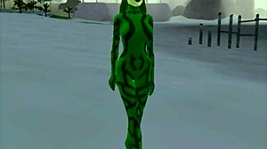 I explore aliens and pussy in 3D episode 15