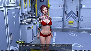 big tits milf stranded in space wants to chat 😏