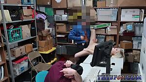 Blonde Police Girl HD: Suspect And Accomplice Caught By LP Police