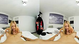 i, busty latina cum queen, get vr sex and facial