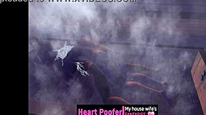 At the sauna with cartoon characters having sex?