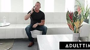 Big titty milf luna star rocks cowgirl on boss in nuru massage! 😍💦