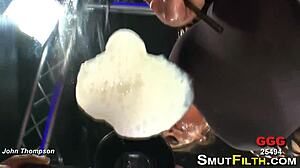 Evropské děvky v bukkake