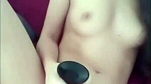 Jeg elsker at se Alexa Tomas lave beskidt onani med sexlegetøj