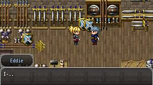 Anime girl rides cock in hentai game