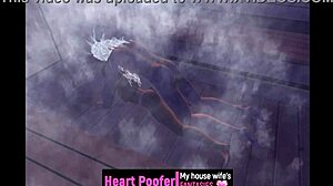 At the sauna with cartoon characters having sex?