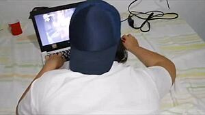 i punisht that yung gamer gurl for losin, bendin her over doggystyle.