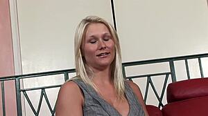 big boobs and hot mouth of blonde whore with big cock and ass