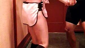 Ballbusting femdom kicking