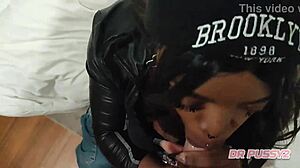 i'm a tattooed african sucking cum in airbnb