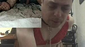 using two dildos in front of cameras