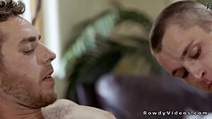 Muscle Guy Reconnects With Former Boyfriend Intimately