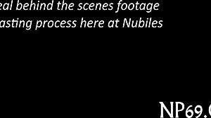 Teen Couple Engages in Sloppy Blowjob and Rough Fucking Bent Over