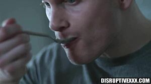 Bold: roommates clash over girl and dive into gay action