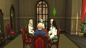 Maestro Roshis harem dostává anální a orál v Dragon Ball epizoda 34