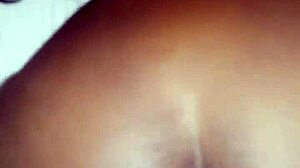 Amateur Black Female Gets Bent Over In Doggy Style