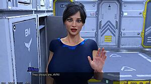 big tits milf stranded in space wants to chat 😏