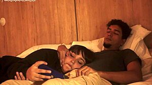 Stepsister Allows Intense Deepthroat and Nearly Gets Caught