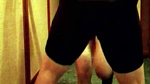 Ballbusting femdom kicking