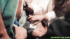 i burst massive cum load in gay group orgy with dillon diaz