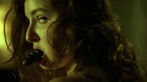 Teen girls as horny zombies in wild lesbian sex