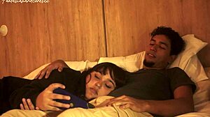 Stepsister Allows Intense Deepthroat and Nearly Gets Caught