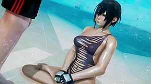 Waifu Academy: Maki Takamura's Nude Scenes Collection