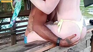 did you cum in both pussies during our river trio?