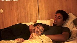 Stepsister Allows Intense Deepthroat and Nearly Gets Caught