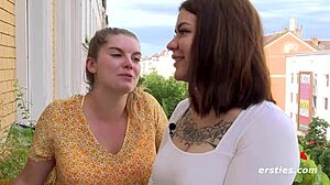 German Babes Bathe and Masturbate