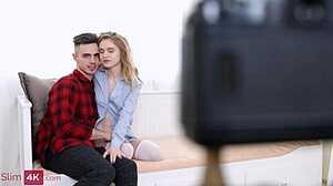 this lovely teen lightfairy gets her face glazed in hd 😍