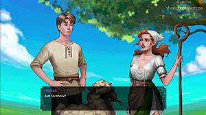 i snapped pixie sleeping naked with angry shepherd nearby.