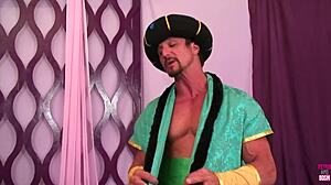 did you see this blonde bitch get screwed by huge cock?