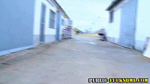 Amateur Enjoys Outdoor Public Performance