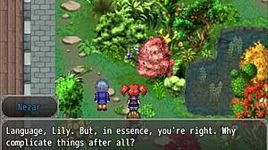 Anime girl rides cock in hentai game