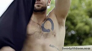 Muscle Guy Reconnects With Former Boyfriend Intimately