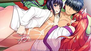 yui and mishiro in trap shrine sex