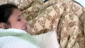 Skinny Indian Bride Takes Monster Cock Deep in Hard Wedding Night Fuck