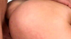 Highheeled Babe Jizzed on Ass