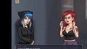 Summertime Saga 69 with big ass anime girls 😏