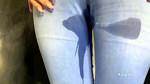 I peed in my jeans and got a golden shower on my face 😳