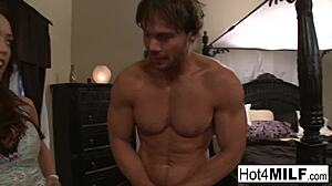 Busty Brunette Hottie Teases The Cock So Well!