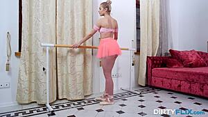Anna Krowe's Passionate Ballerina Studio Sex Experience