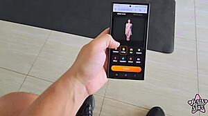 Caught Jerking Off to Hot Yoga Teacher in Homemade POV