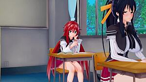 Koneko and xenovia lesbian action hs dxd ntr madness 2 watch full 1hr movie on sheer fantasyking3