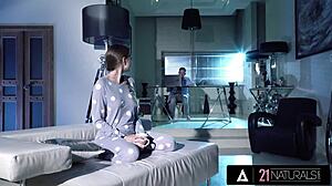 Horny Russian Lena Reif Rides Her Lover's Thick Cock