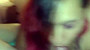 Redhead Blowjob Deepthroat Action!