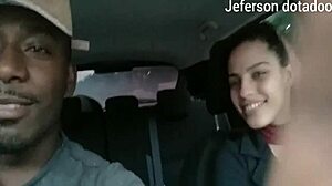 I gave her a ride and she paid with a blowjob! Karen oliver